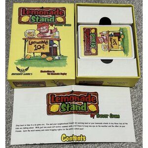 Lemonade Stand Card Game Mayday Games Complete Ready To Enjoy!